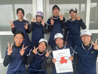 女子 団体3位入賞